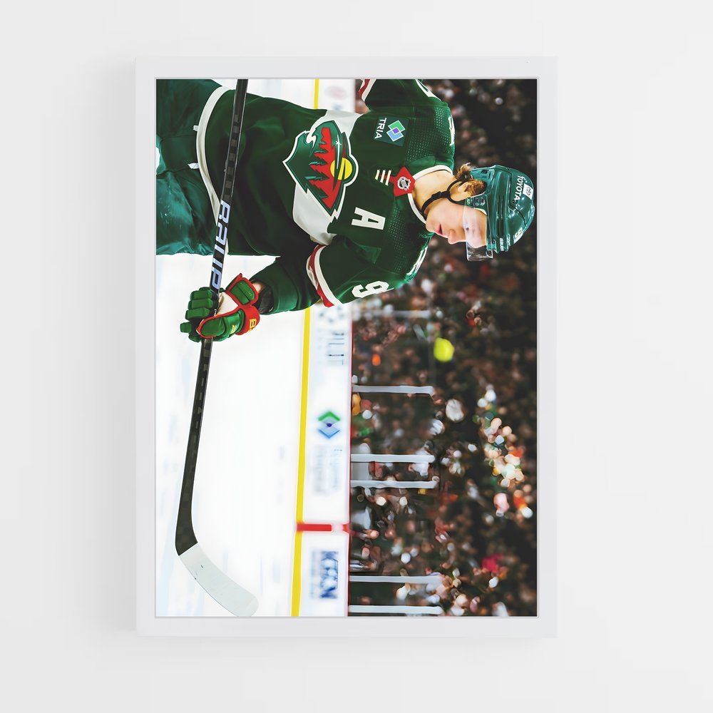 Poster Glisse Éclair – affiche Hockey sur glace (vue 3)